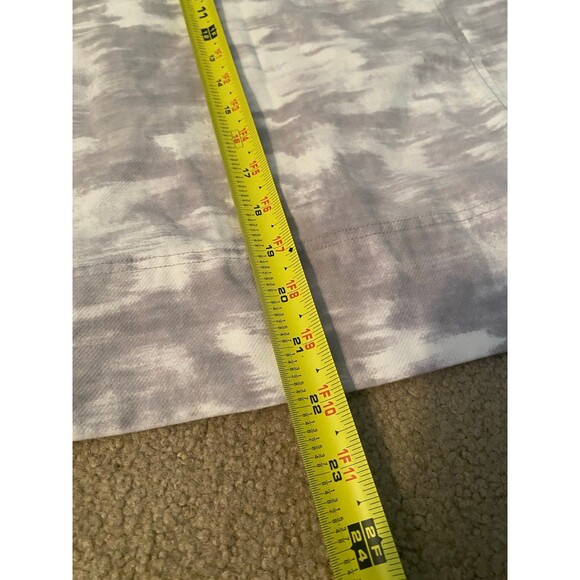 Athleta Farallon Tie-dye Print Crewneck Sweatshirt Gray White Size Large EUC - Picture 12 of 12